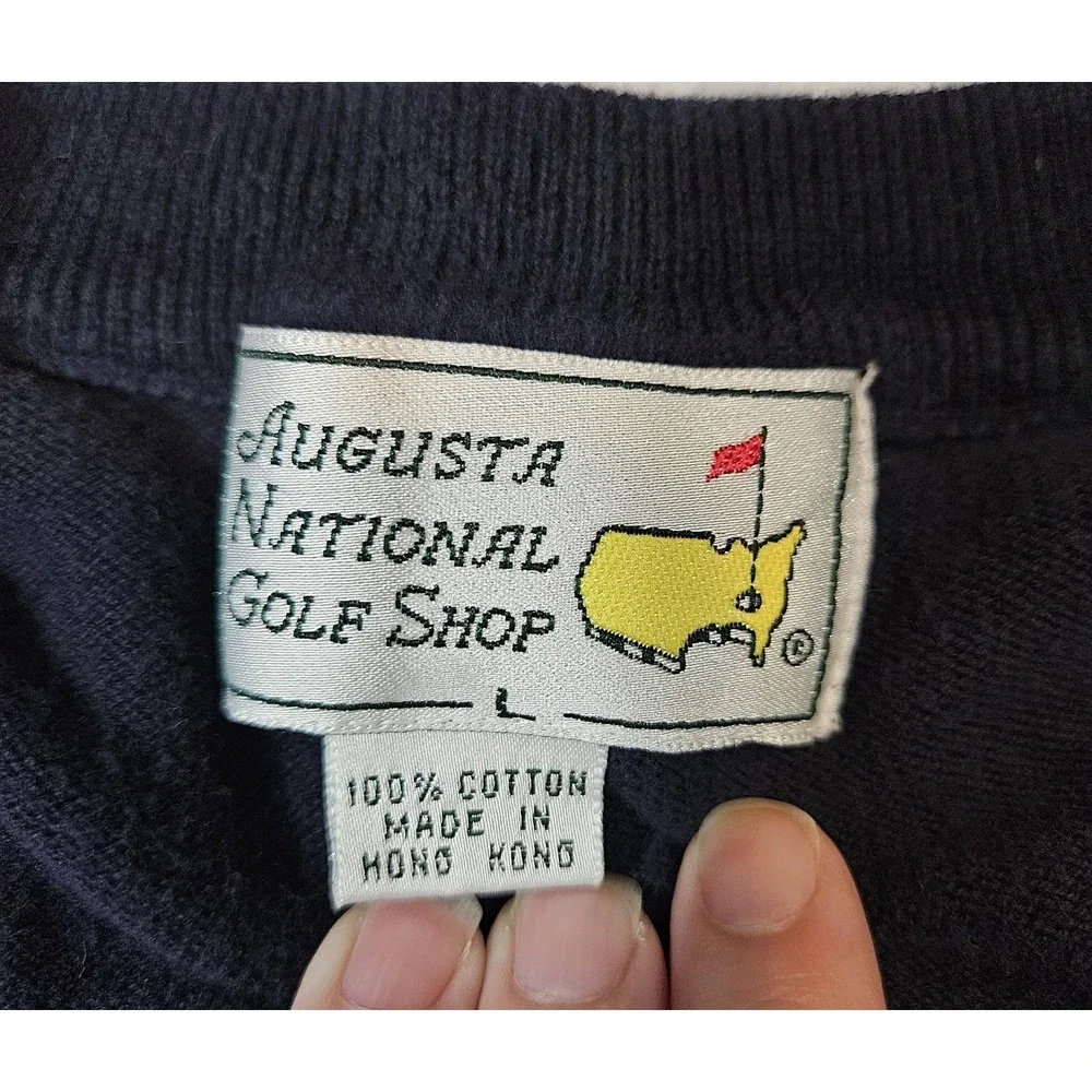 Vintage Slazenger Golf Sweater Vest Augusta National Golf Shop Men's Large